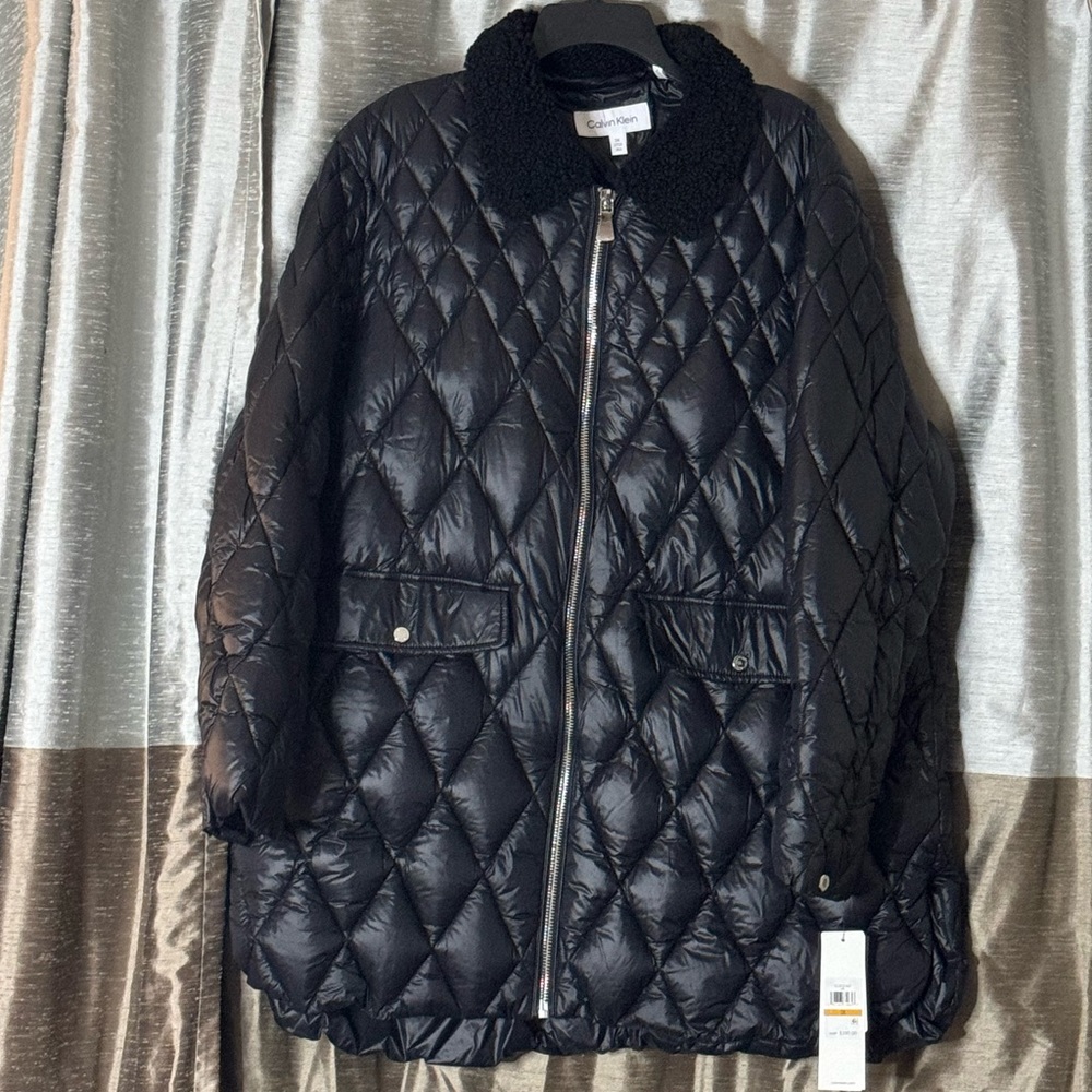 Calvin Klein plus size puffer jacket